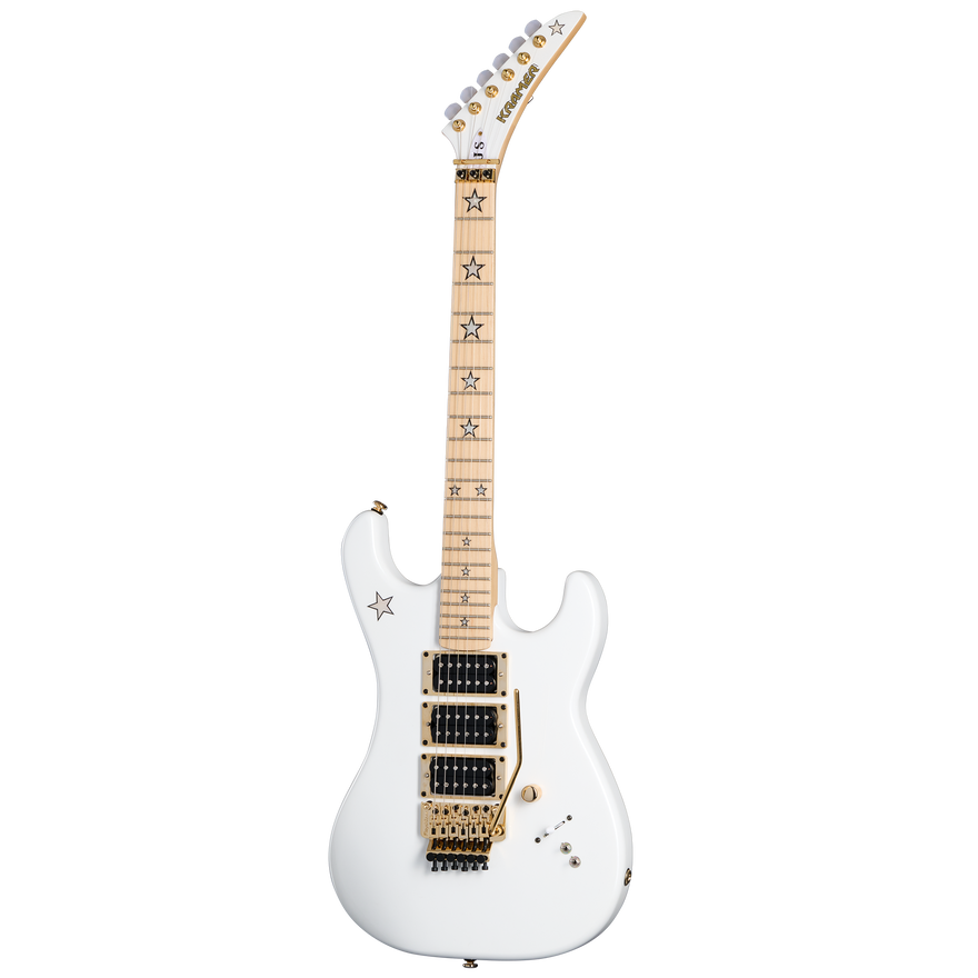 Kramer Jersey Star, White Pearl Electric Guitar Kramer