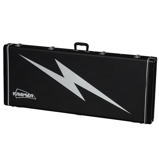 Kramer Lzzy Hale Voyager, Black Diamond Holographic Sparkle Electric Guitar Kramer