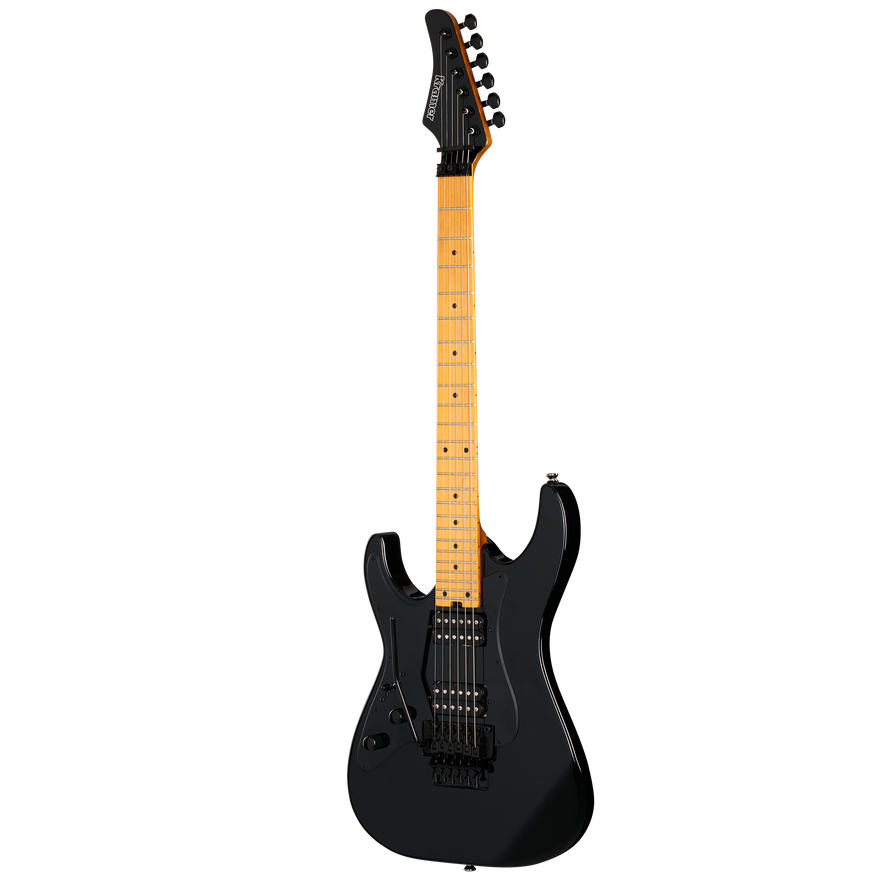 Kramer Volante HHFR, Intruder Black, Left Handed Electric Guitar Kramer