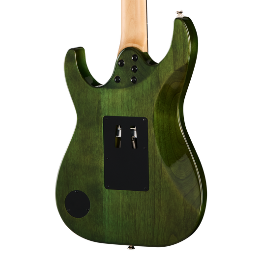 Kramer Volante Quilt HHFR, Ultramarine Burst Electric Guitar Kramer