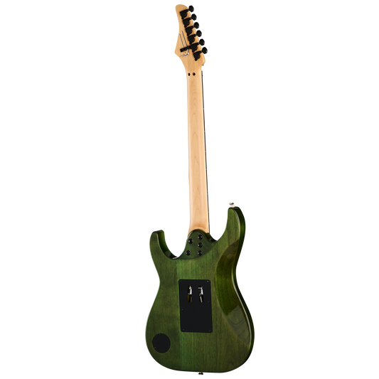 Kramer Volante Quilt HHFR, Ultramarine Burst Electric Guitar Kramer