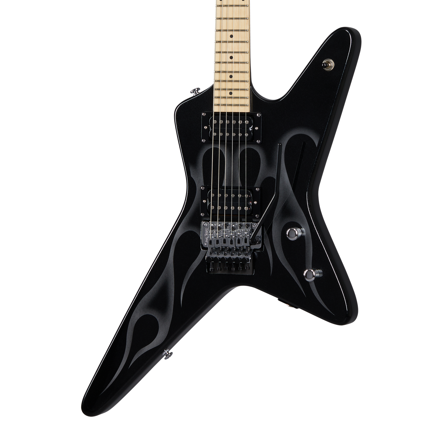 Kramer Tracii Guns "Gunstar" Voyager (Incl. Premium Kramer Gig Bag), Black Metallic