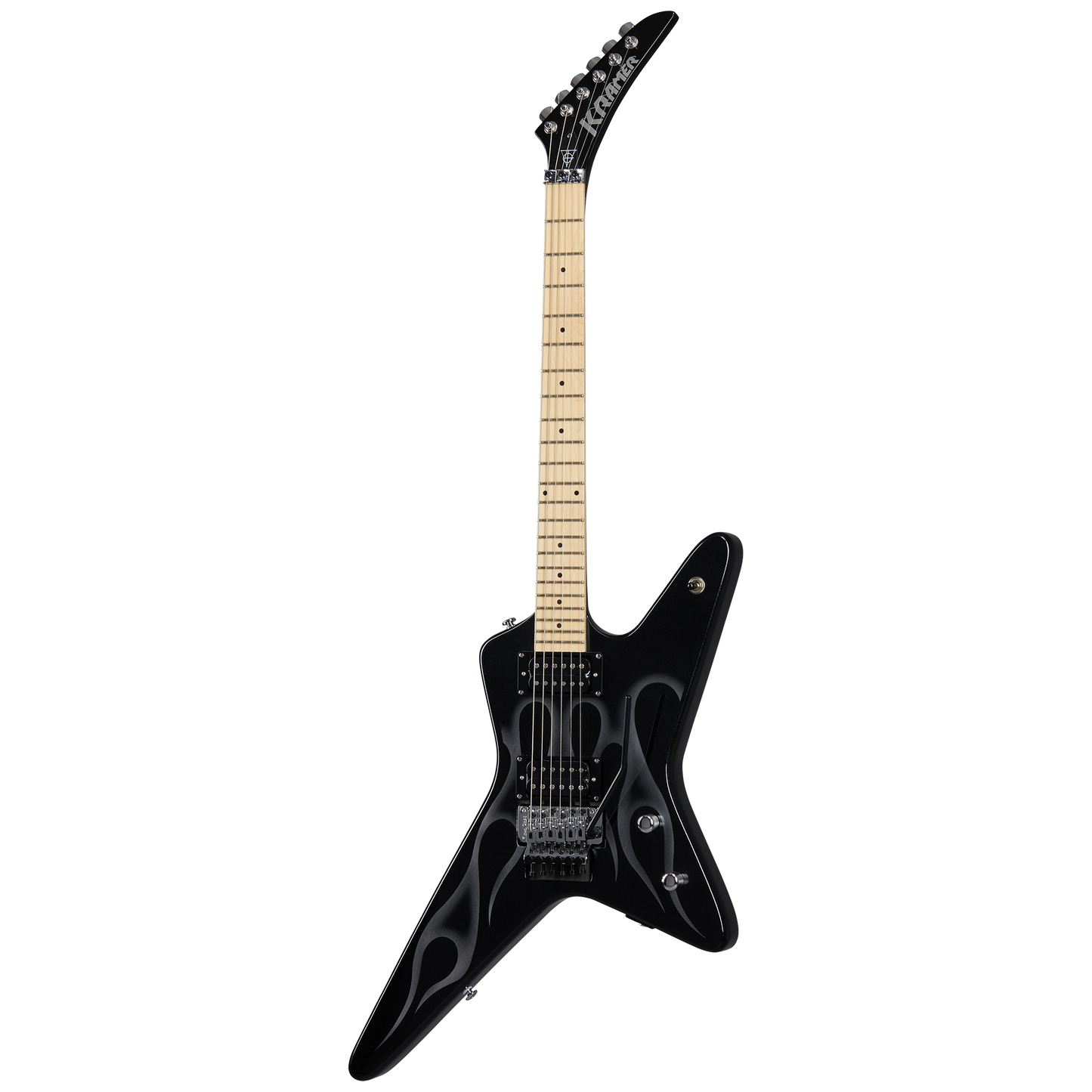 Kramer Tracii Guns "Gunstar" Voyager (Incl. Premium Kramer Gig Bag), Black Metallic