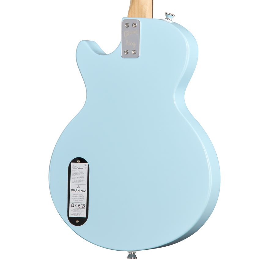 Gibson x Loog 3-String Les Paul, Frost Blue Electric Guitar Gibson