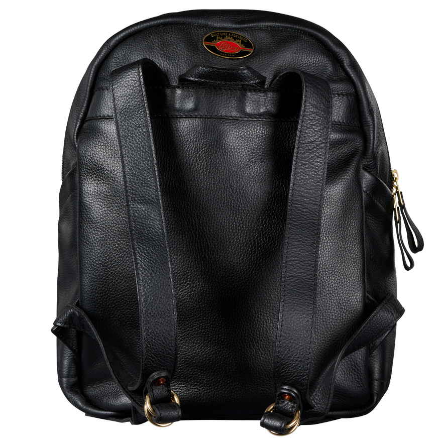 Lifton Leather Backpack, Black, Exclusive Backpack Lifton