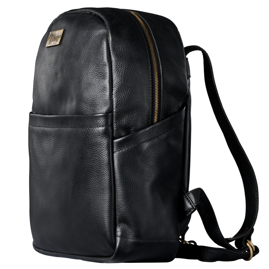 Lifton Leather Backpack, Black, Exclusive Backpack Lifton