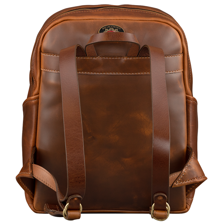 Lifton Leather Backpack, Brown Backpack Lifton