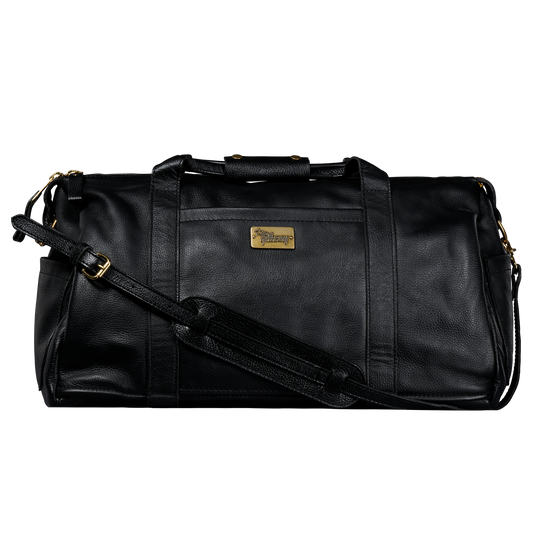Lifton Leather Duffle Bag, Black, Exclusive Duffle Bag Lifton