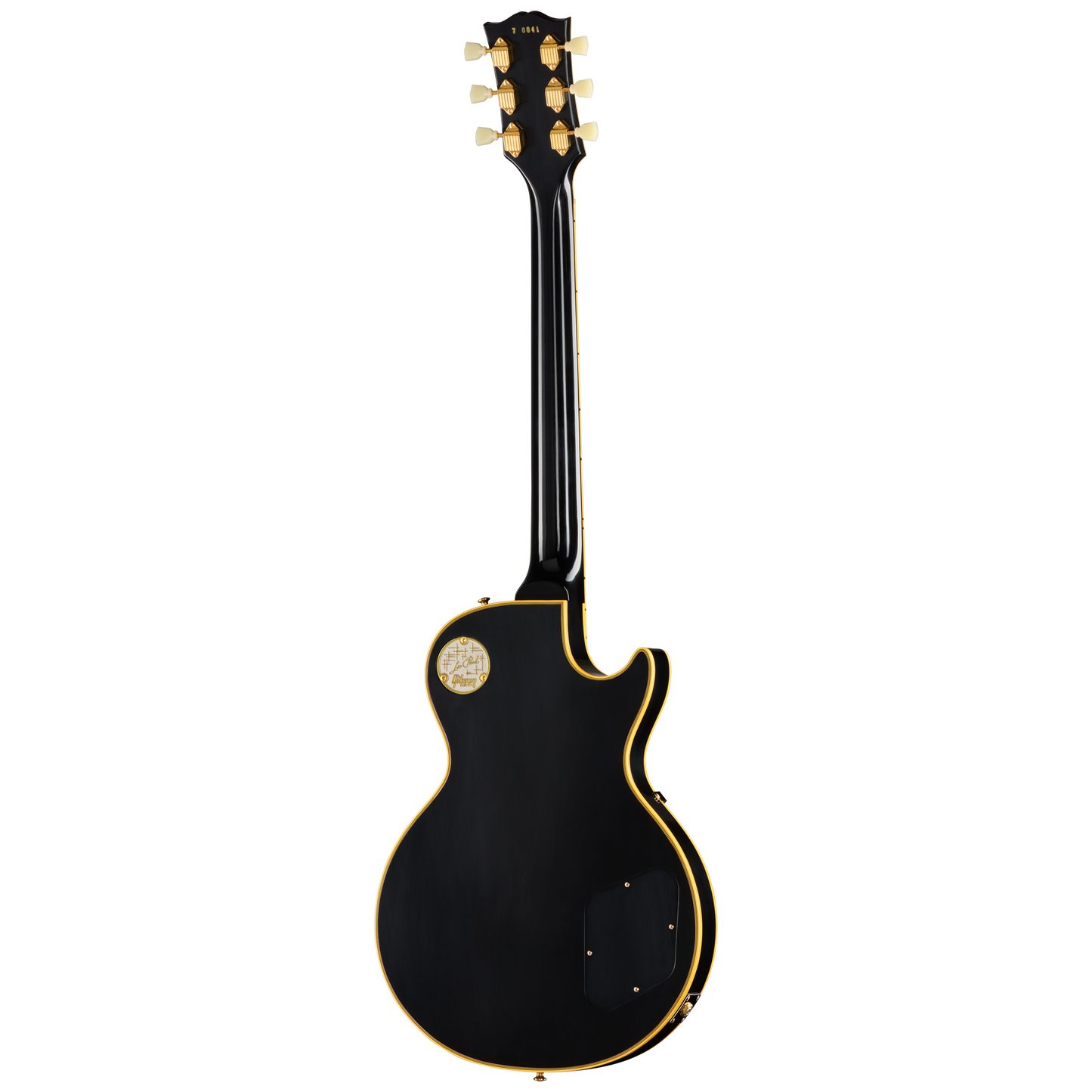 Gibson Custom 1957 Les Paul Custom Reissue 3-Pickup, Left-Handed, Ebony Electric Guitar Gibson Custom