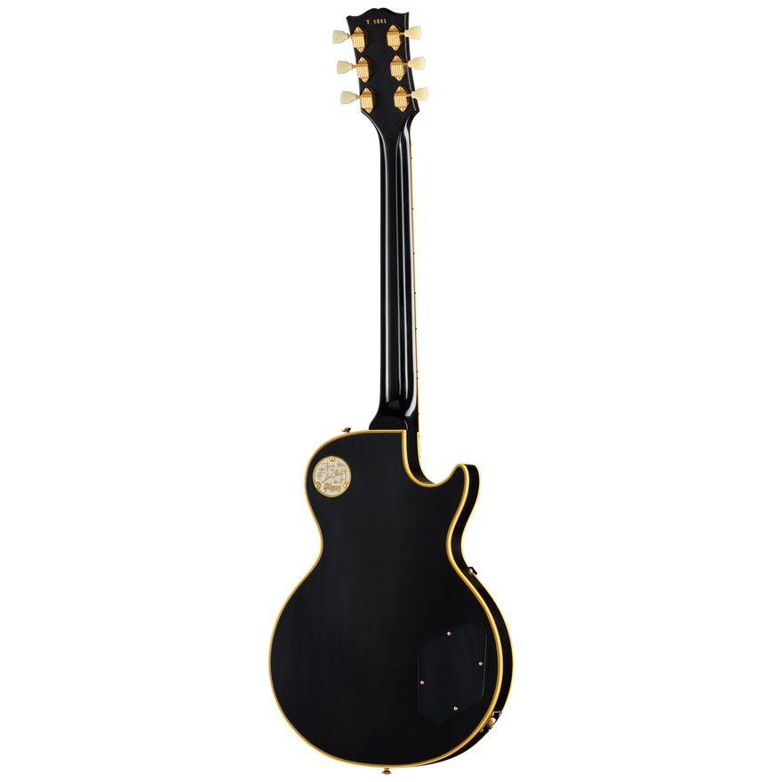 Gibson Custom 1957 Les Paul Custom Reissue 3-Pickup, Left-Handed, Ebony Electric Guitar Gibson Custom