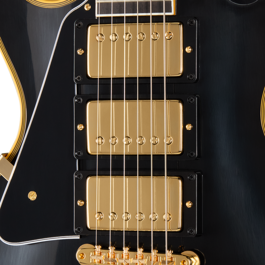 Gibson Custom 1957 Les Paul Custom Reissue 3-Pickup, Left-Handed, Ebony Electric Guitar Gibson Custom