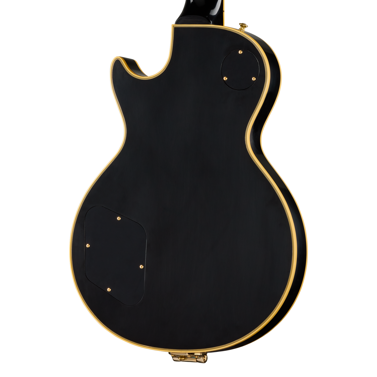 Gibson Custom 1957 Les Paul Custom Reissue 3-Pickup Bigsby VOS, Ebony Electric Guitar Gibson Custom