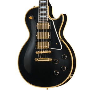 Gibson Custom 1957 Les Paul Custom Reissue 3-Pickup, VOS, Ebony Electric Guitar Gibson Custom