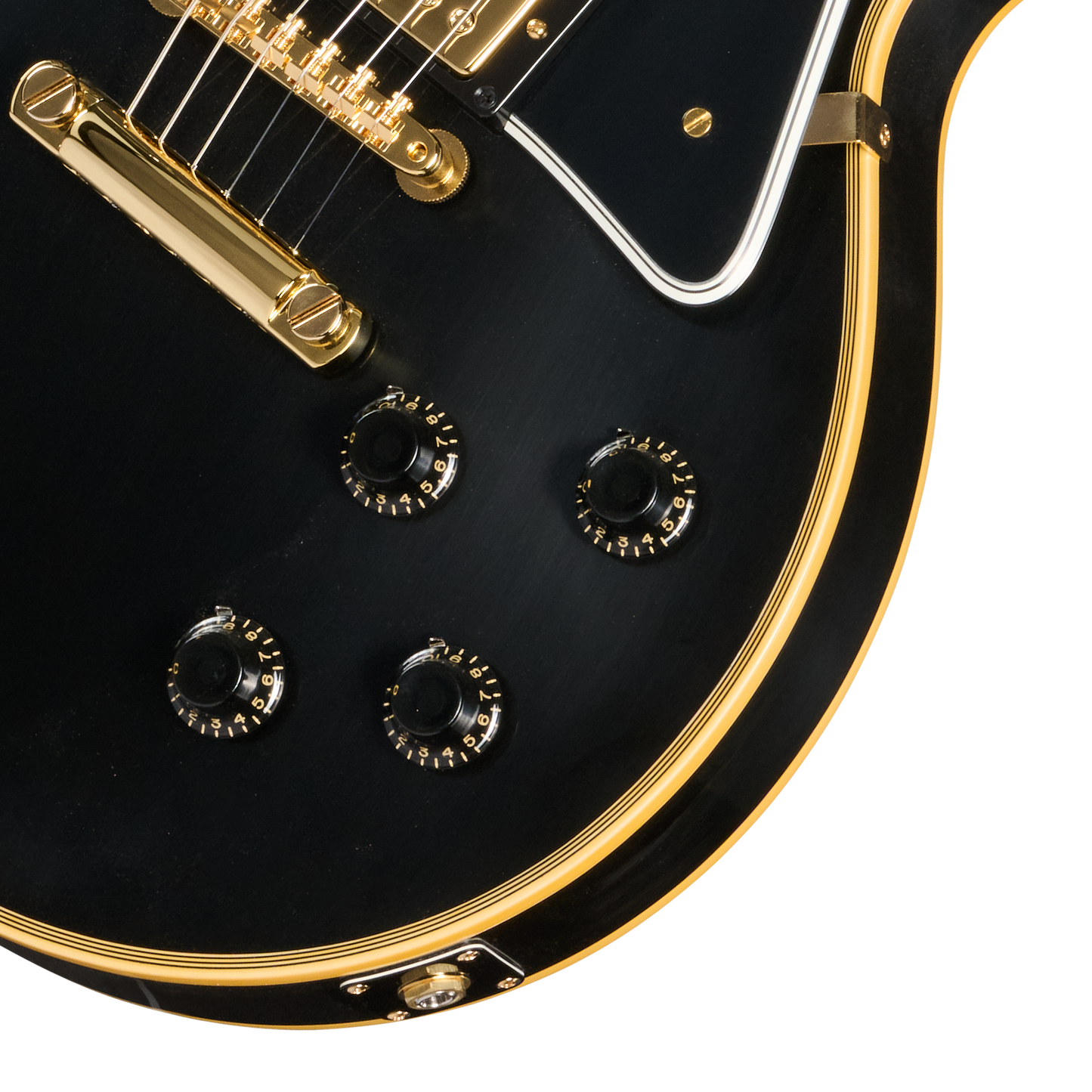 Gibson Custom 1957 Les Paul Custom Reissue 3-Pickup, VOS, Ebony Electric Guitar Gibson Custom