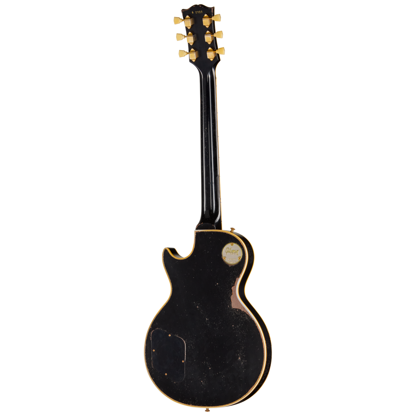 Gibson Custom LE 1954 Les Paul Custom Reissue with Humbucker, Heavy Aged, Ebony Electric Guitar Gibson Custom