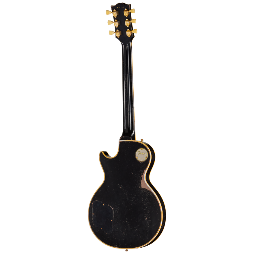 Gibson Custom LE 1954 Les Paul Custom Reissue with Humbucker, Heavy Aged, Ebony Electric Guitar Gibson Custom