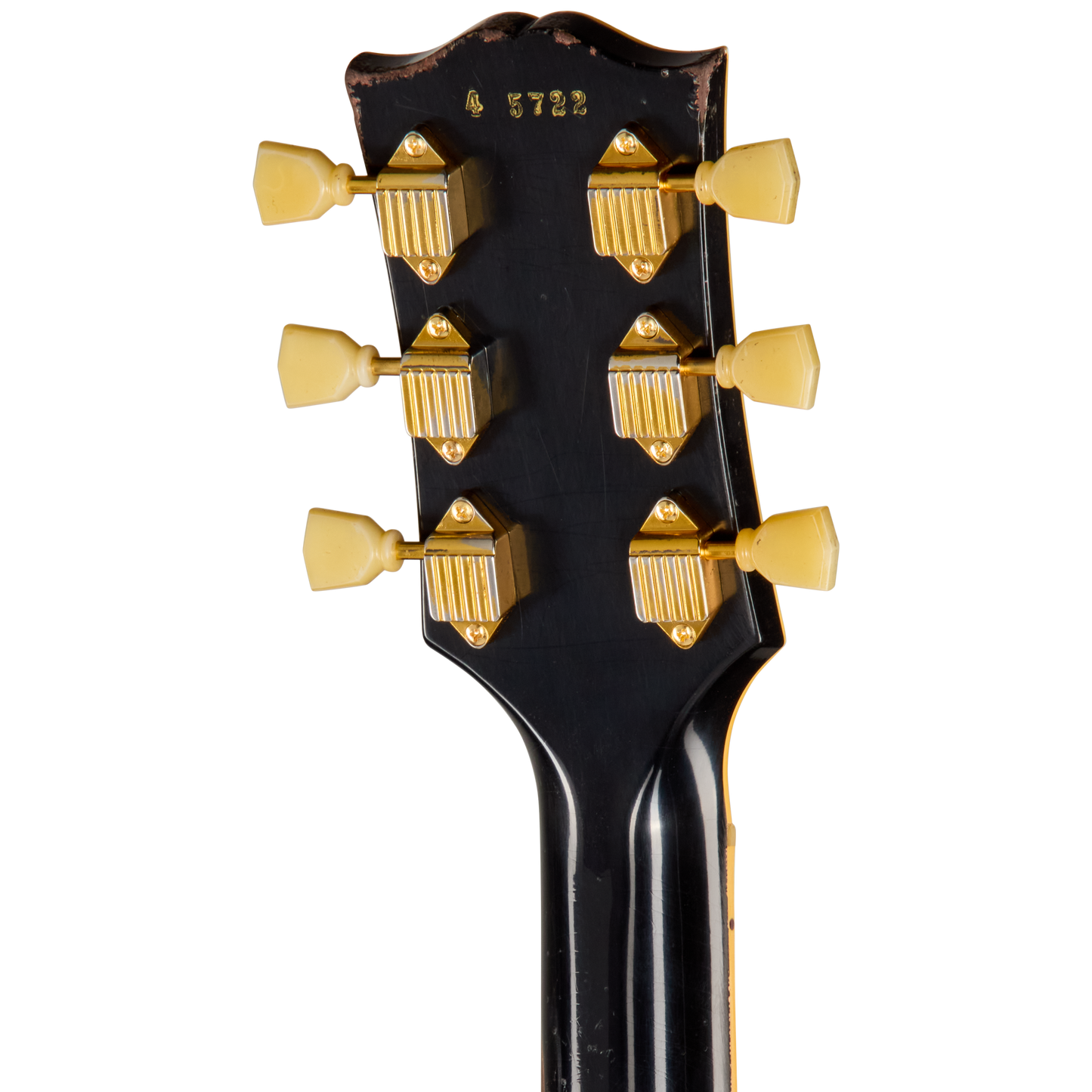 Gibson Custom LE 1954 Les Paul Custom Reissue with Humbucker, Heavy Aged, Ebony Electric Guitar Gibson Custom