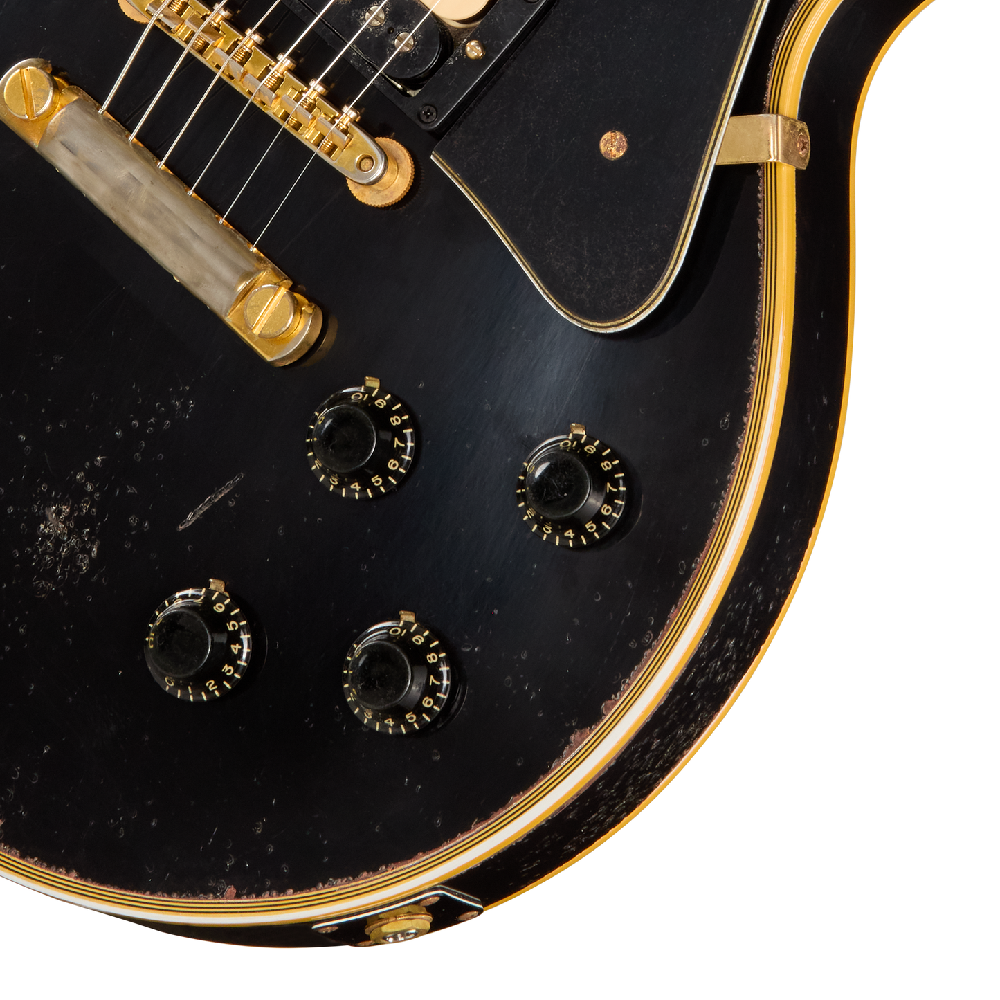 Gibson Custom LE 1954 Les Paul Custom Reissue with Humbucker, Heavy Aged, Ebony Electric Guitar Gibson Custom