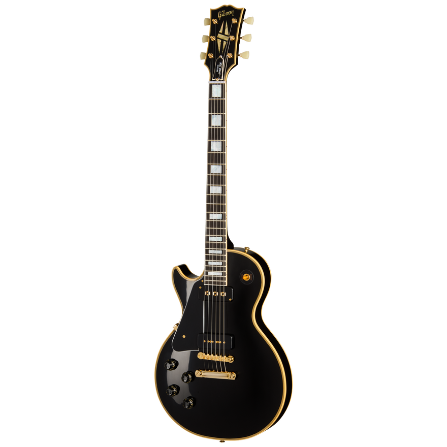 Gibson Custom 1954 Les Paul Custom Reissue, Left-Handed, VOS, Ebony Electric Guitar Gibson Custom