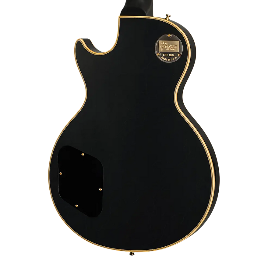 Gibson Custom 1954 Les Paul Custom M2M by Jan Akkerman, Ebony VOS Electric Guitar Gibson Custom