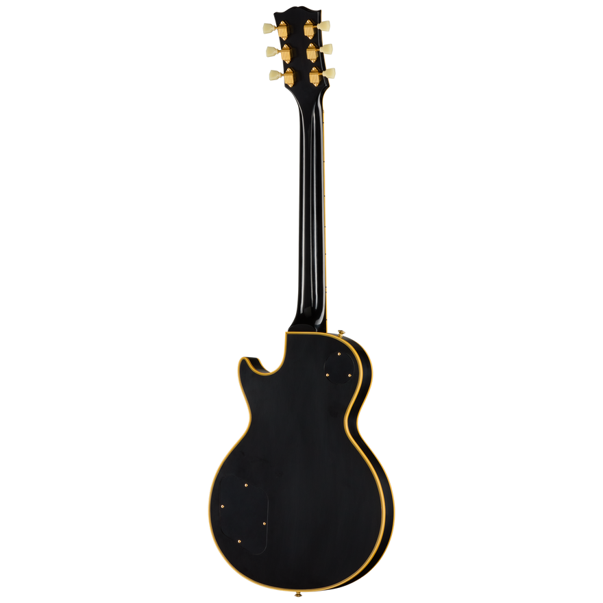 Gibson Custom 1954 Les Paul Custom Reissue, VOS, Ebony Electric Guitar Gibson Custom