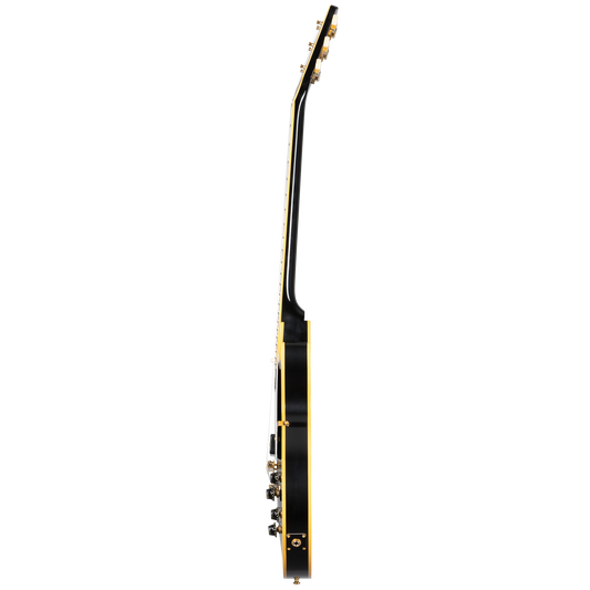 Gibson Custom 1954 Les Paul Custom Staple Pickup Reissue VOS, Ebony Electric Guitar Gibson Custom