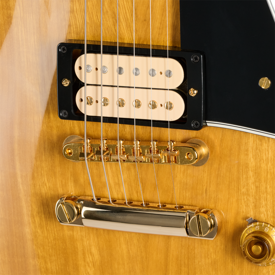 Gibson Custom LE 1957 Les Paul Custom Reissue Korina, VOS, Natural Electric Guitar Gibson Custom