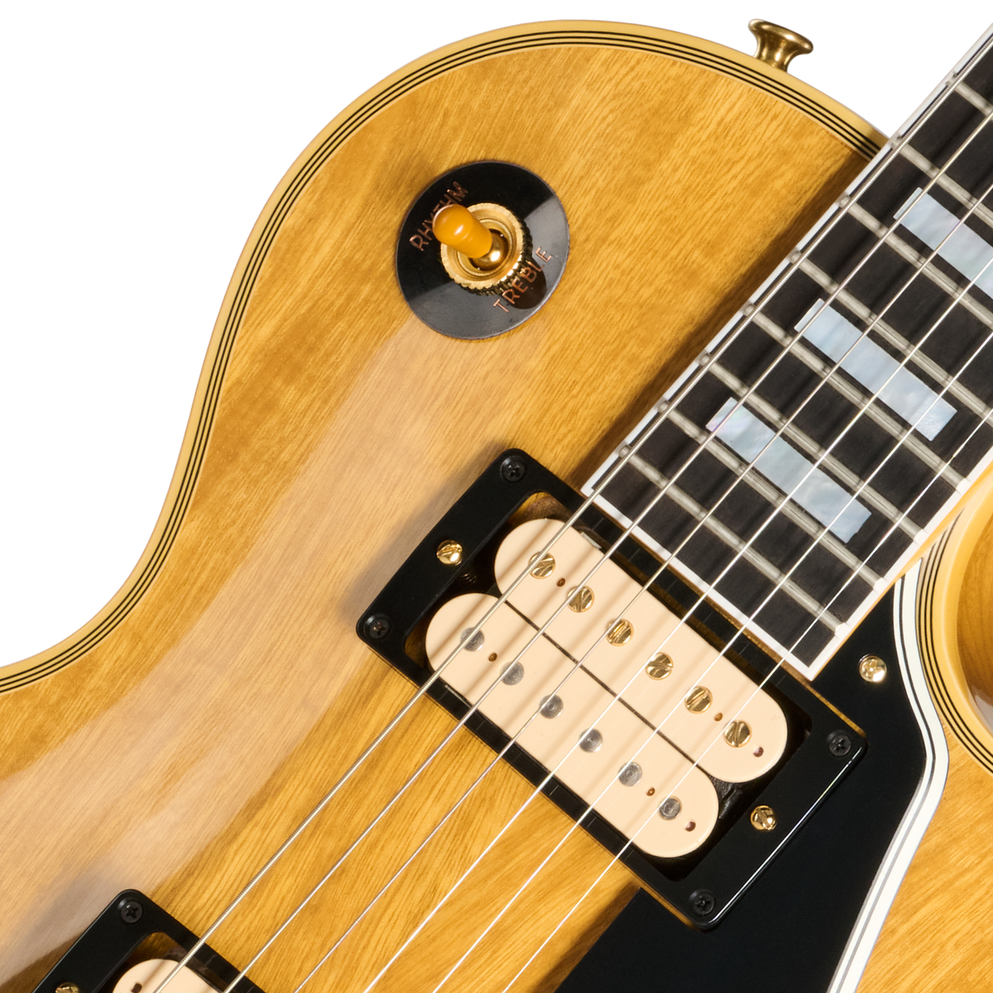 Gibson Custom LE 1957 Les Paul Custom Reissue Korina, VOS, Natural Electric Guitar Gibson Custom