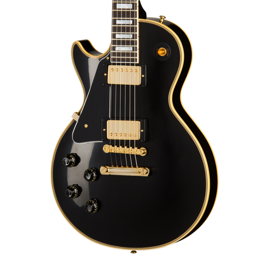 Gibson Custom 1957 Les Paul Custom Reissue 2-Pickup, Left-Handed, VOS, Ebony Electric Guitar Gibson Custom