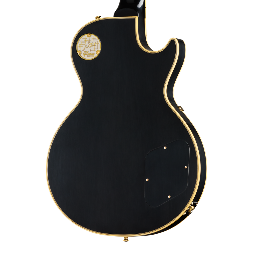 Gibson Custom 1957 Les Paul Custom Reissue 2-Pickup, Left-Handed, VOS, Ebony Electric Guitar Gibson Custom