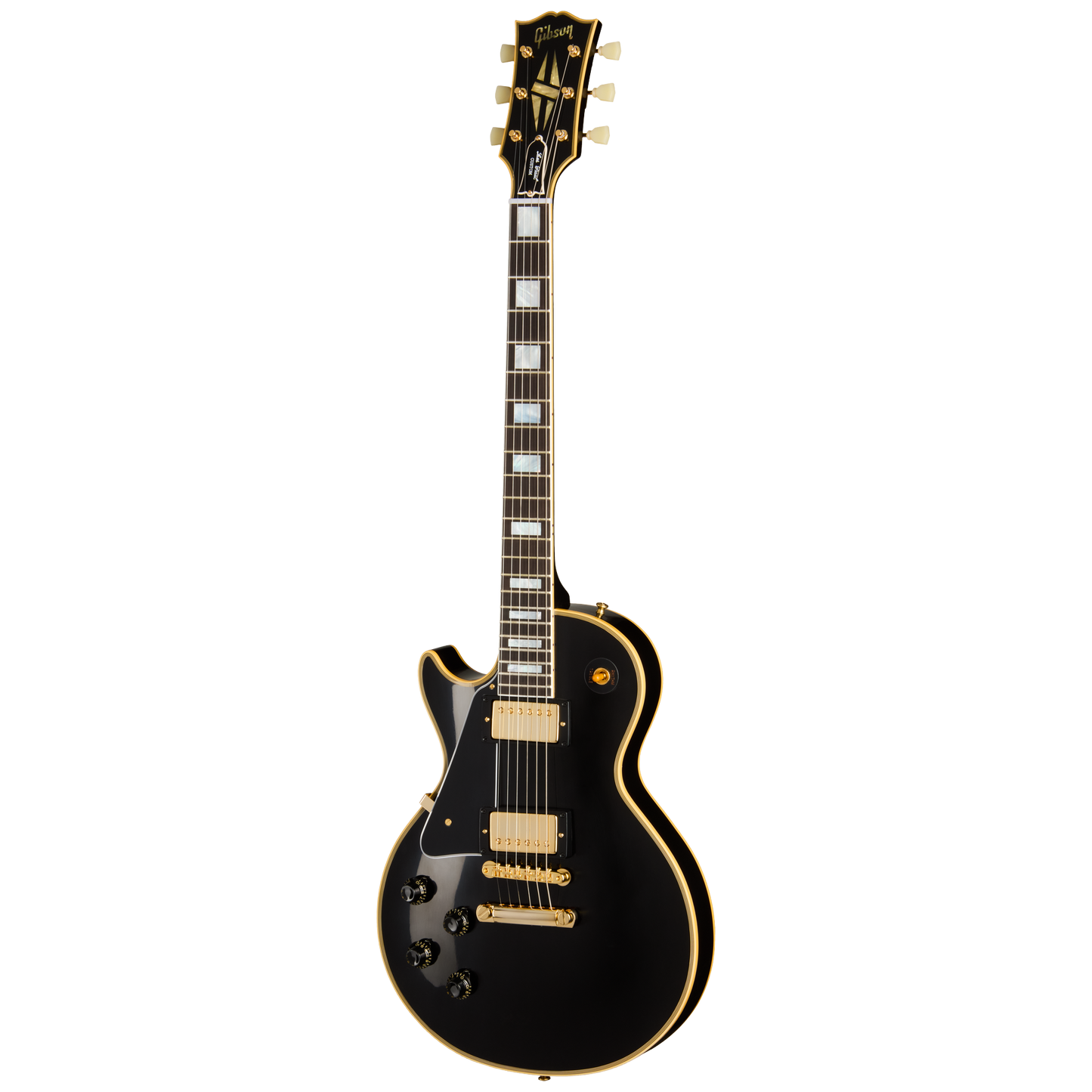 Gibson Custom 1957 Les Paul Custom Reissue 2-Pickup, Left-Handed, VOS, Ebony Electric Guitar Gibson Custom