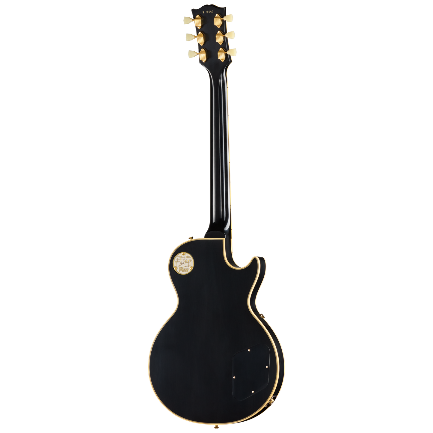 Gibson Custom 1957 Les Paul Custom Reissue 2-Pickup, Left-Handed, VOS, Ebony Electric Guitar Gibson Custom