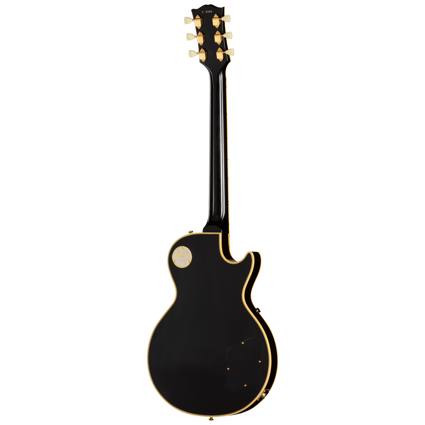 Gibson Custom 1957 Les Paul Custom Reissue 2-Pickup, Left-Handed, VOS, Ebony Electric Guitar Gibson Custom