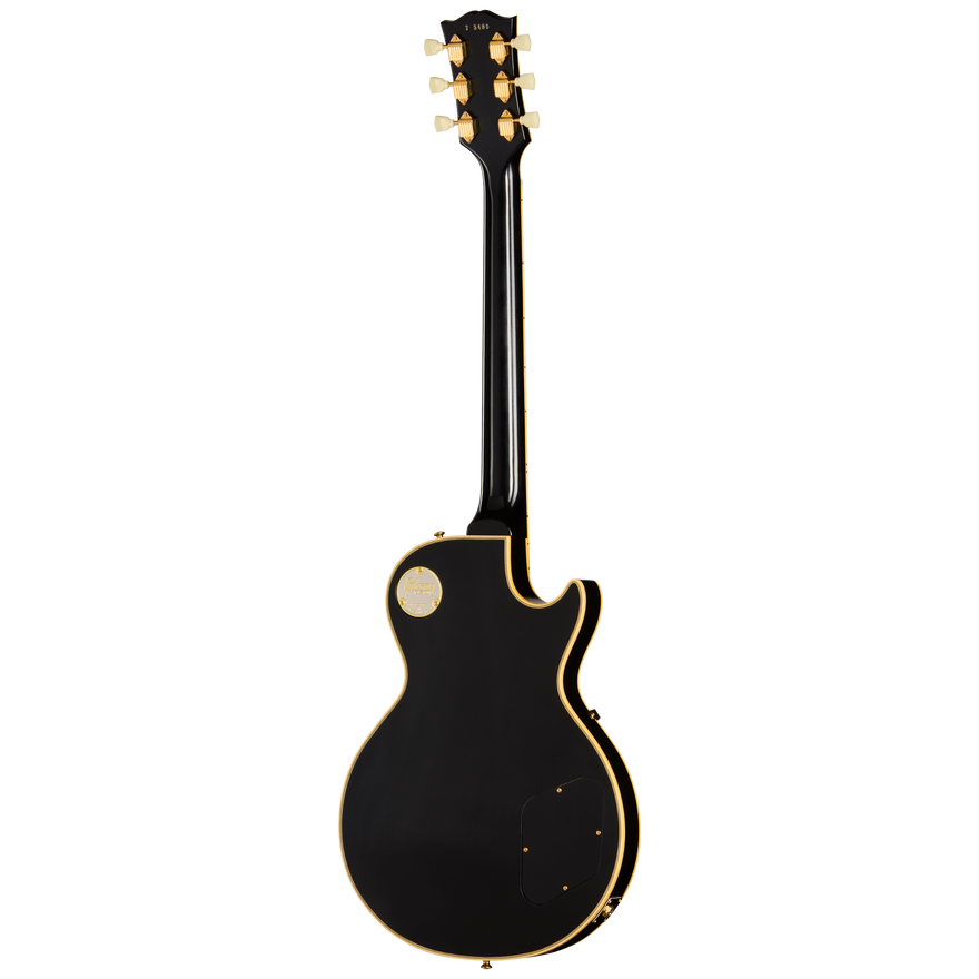 Gibson Custom 1957 Les Paul Custom Reissue 2-Pickup, Left-Handed, VOS, Ebony Electric Guitar Gibson Custom