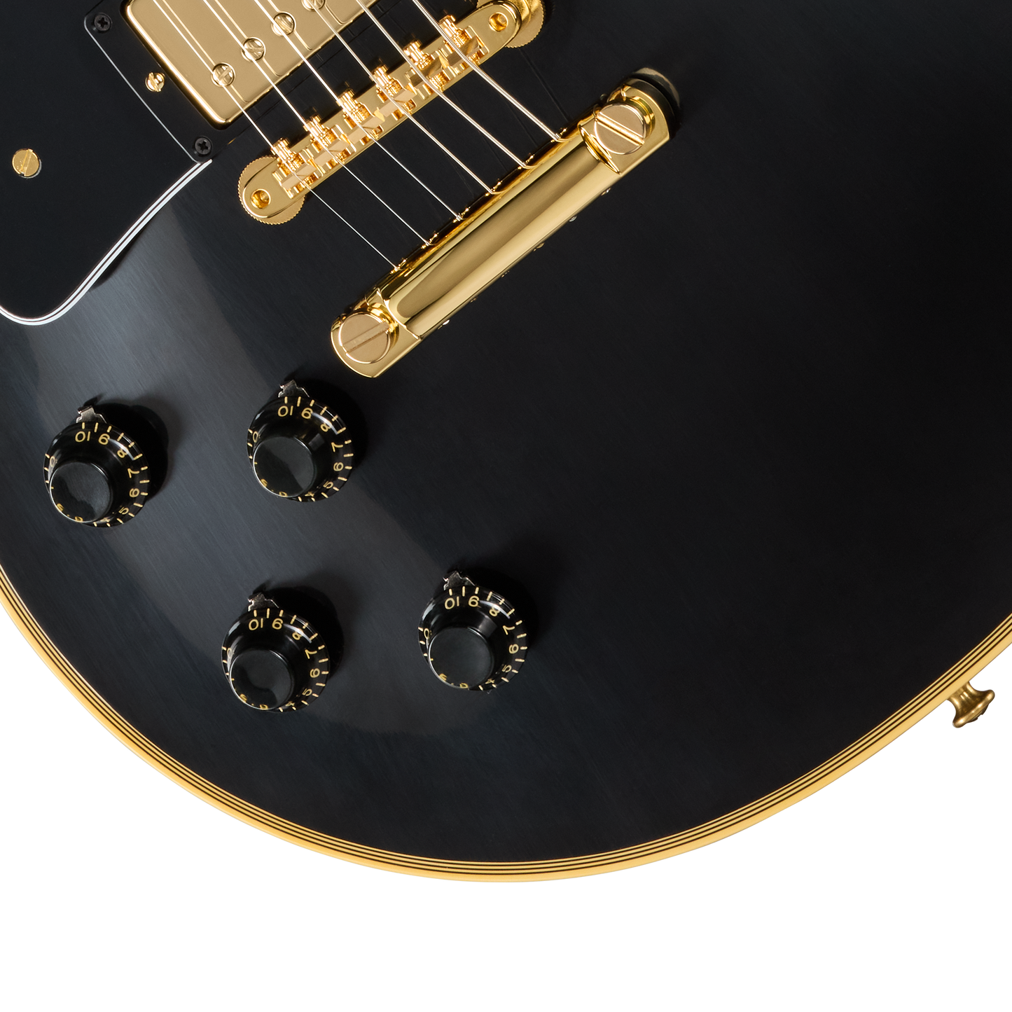 Gibson Custom 1957 Les Paul Custom Reissue 2-Pickup, Left-Handed, VOS, Ebony Electric Guitar Gibson Custom