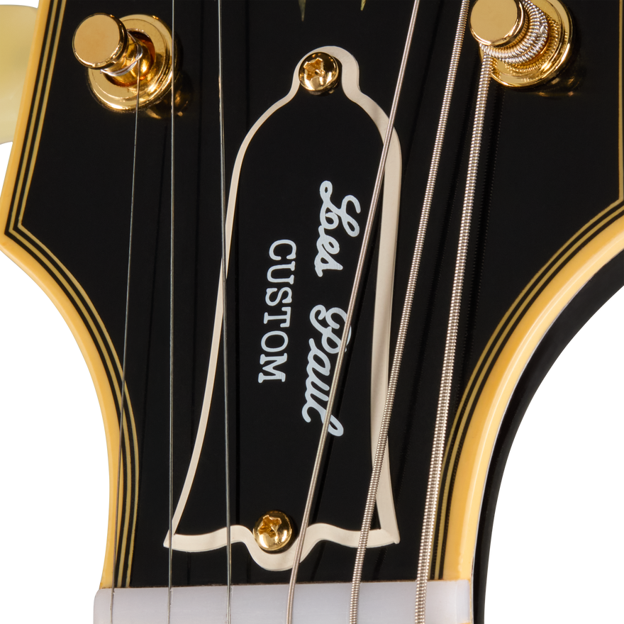Gibson Custom 1957 Les Paul Custom Reissue 2-Pickup, Left-Handed, VOS, Ebony Electric Guitar Gibson Custom