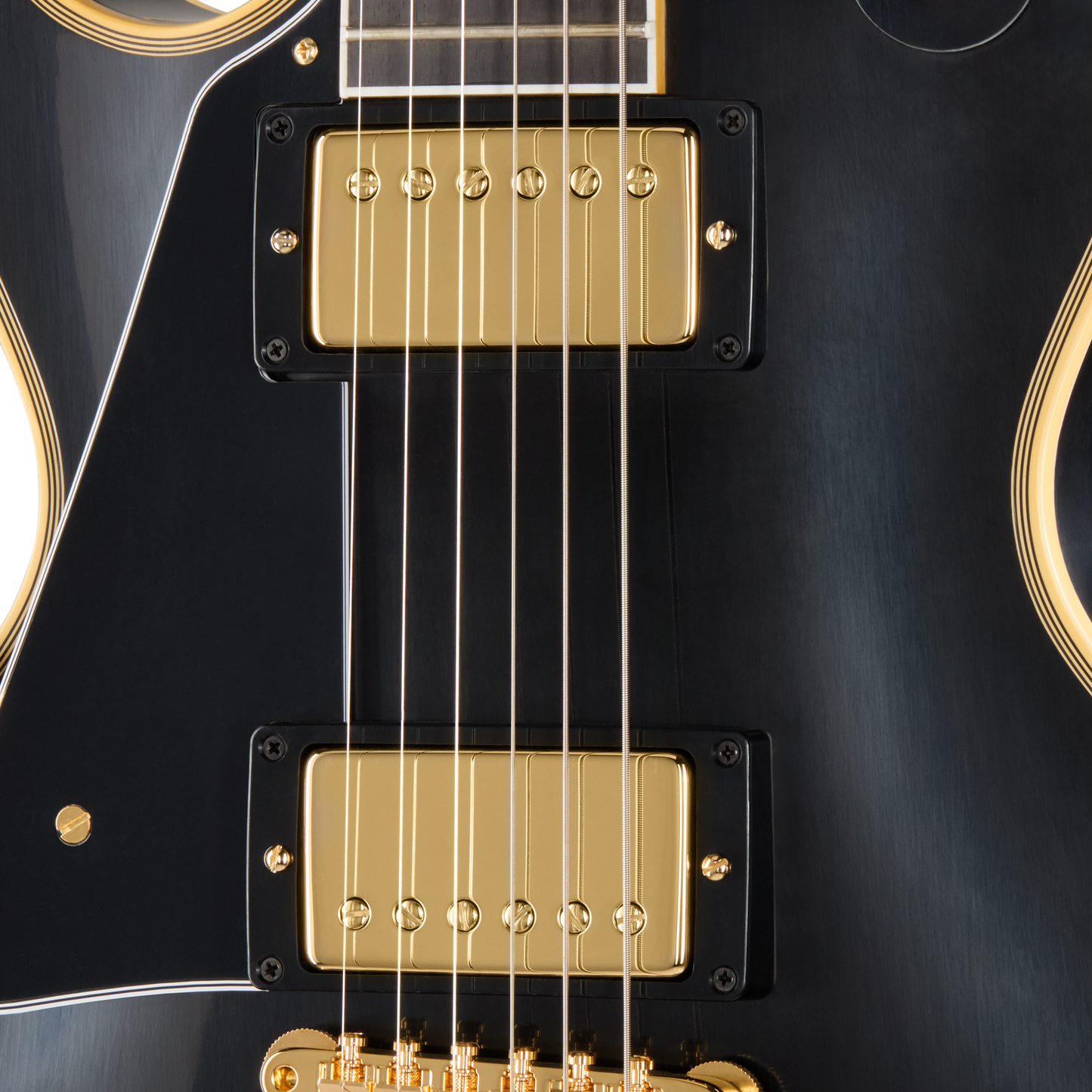 Gibson Custom 1957 Les Paul Custom Reissue 2-Pickup, Left-Handed, VOS, Ebony Electric Guitar Gibson Custom