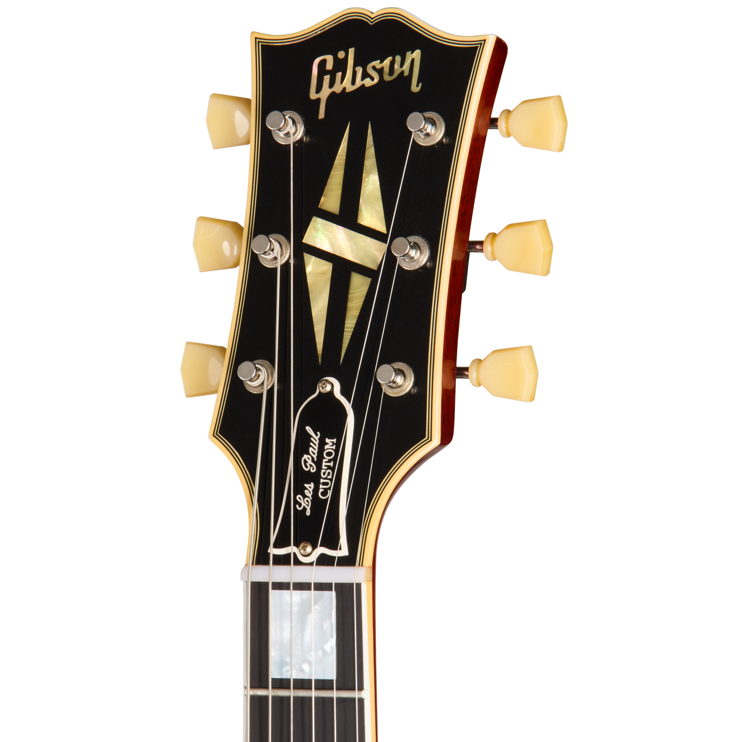 Gibson Custom 1957 Les Paul Custom Reissue, Light Aged, Antique Cherry Electric Guitar Gibson Custom
