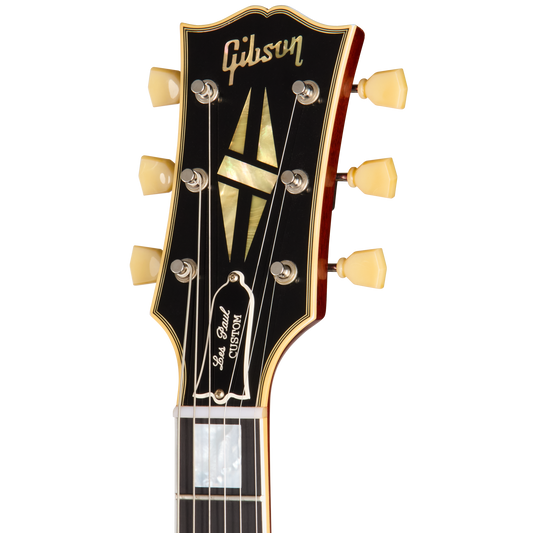 Gibson Custom 1957 Les Paul Custom Reissue, Light Aged, Antique Cherry Electric Guitar Gibson Custom