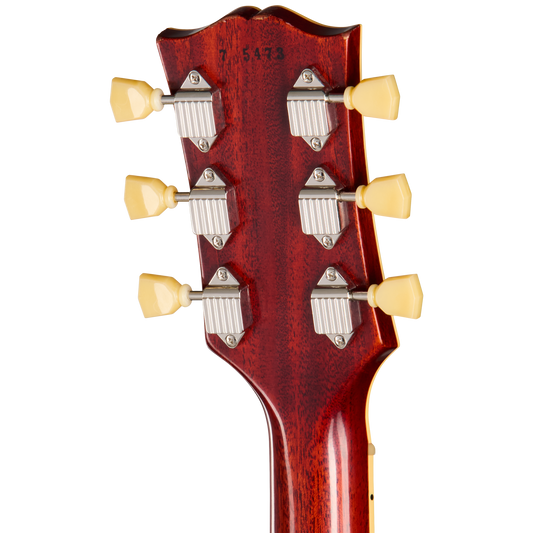 Gibson Custom 1957 Les Paul Custom Reissue, Light Aged, Antique Cherry Electric Guitar Gibson Custom