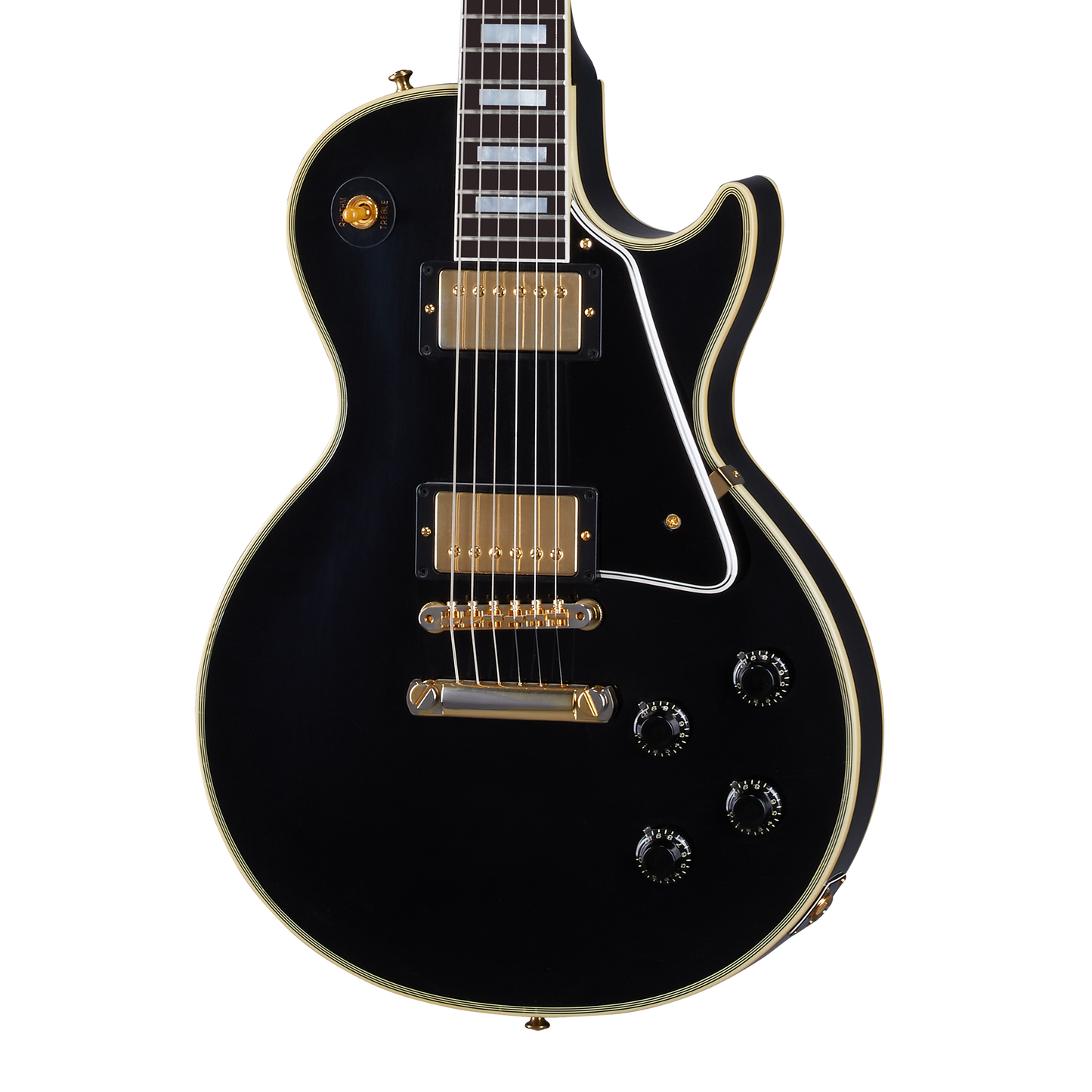 Gibson Custom 1957 Les Paul Custom Reissue 2-Pickup, Ultra Light Aged, Ebony Electric Guitar Gibson Custom
