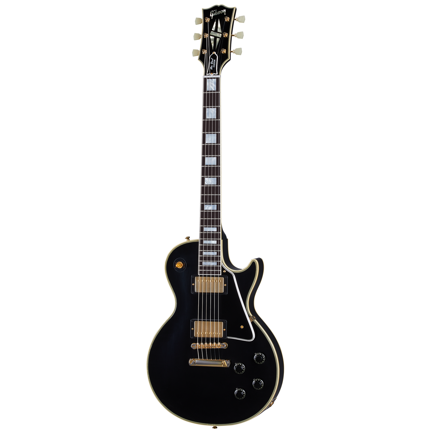 Gibson Custom 1957 Les Paul Custom Reissue 2-Pickup, Ultra Light Aged, Ebony Electric Guitar Gibson Custom