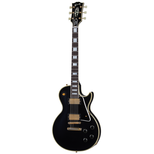 Gibson Custom 1957 Les Paul Custom Reissue 2-Pickup, Ultra Light Aged, Ebony Electric Guitar Gibson Custom