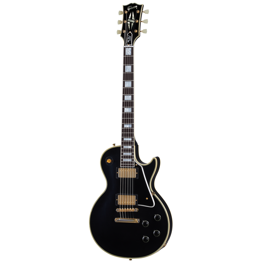 Gibson Custom 1957 Les Paul Custom Reissue 2-Pickup, Ultra Light Aged, Ebony Electric Guitar Gibson Custom