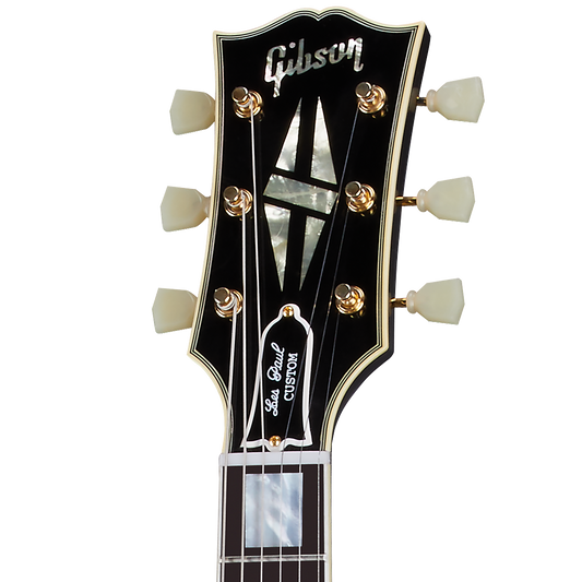 Gibson Custom 1957 Les Paul Custom Reissue 2-Pickup, Ultra Light Aged, Ebony Electric Guitar Gibson Custom