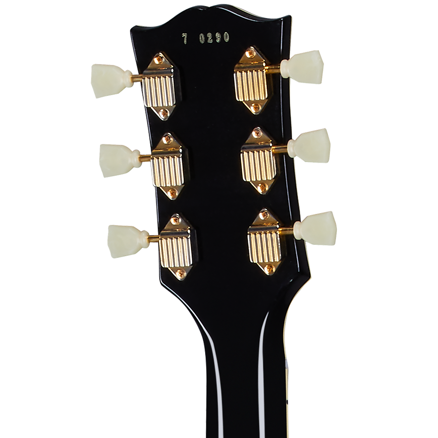 Gibson Custom 1957 Les Paul Custom Reissue 2-Pickup, Ultra Light Aged, Ebony Electric Guitar Gibson Custom