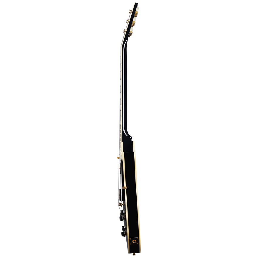 Gibson Custom 1957 Les Paul Custom Reissue 2-Pickup, Ultra Light Aged, Ebony Electric Guitar Gibson Custom