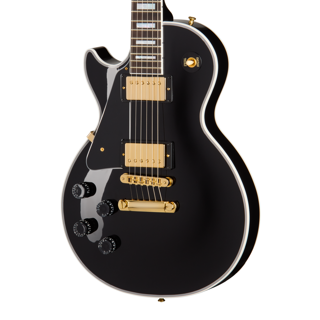 Gibson Custom Les Paul Custom, Left-Handed, Ebony Electric Guitar Gibson Custom