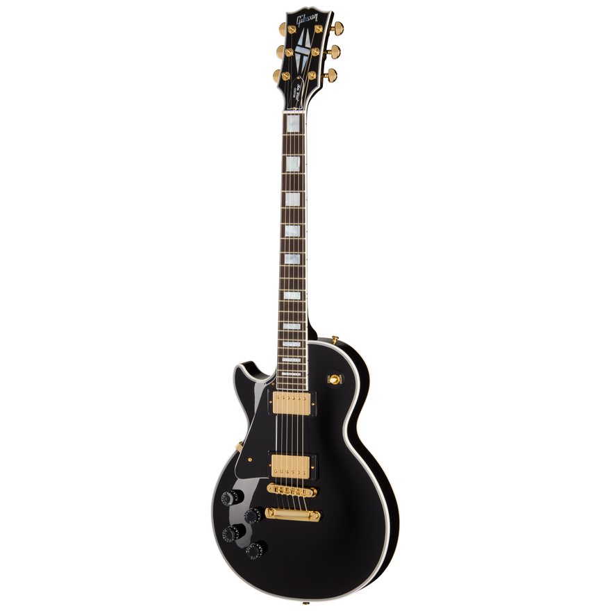 Gibson Custom Les Paul Custom, Left-Handed, Ebony Electric Guitar Gibson Custom