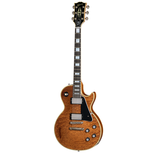 Gibson Custom Les Paul Custom Quilt Sapele, Ultra Light Aged, Natural Electric Guitar Gibson Custom